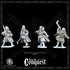 Viking Warriors (Hirdmen) with Axes for Footsore Miniatures 'Conquest' range.