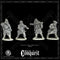 Viking Unarmoured Warriors (Bondi) with Spears, 1, for Footsore Miniatures 'Conquest' range.