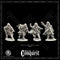 Viking Unarmoured Warriors (Hirdmen) with Spears, for Footsore Miniatures 'Conquest' Vikings.