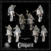 8 Viking Horsemen set from the Footsore Miniatures 'Conquest' range