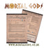 Mortal Gods Quick Reference Sheet free to download