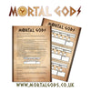 Mortal Gods Roster Sheet free PDF