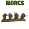 Orc Warriors with Spears, Advancing