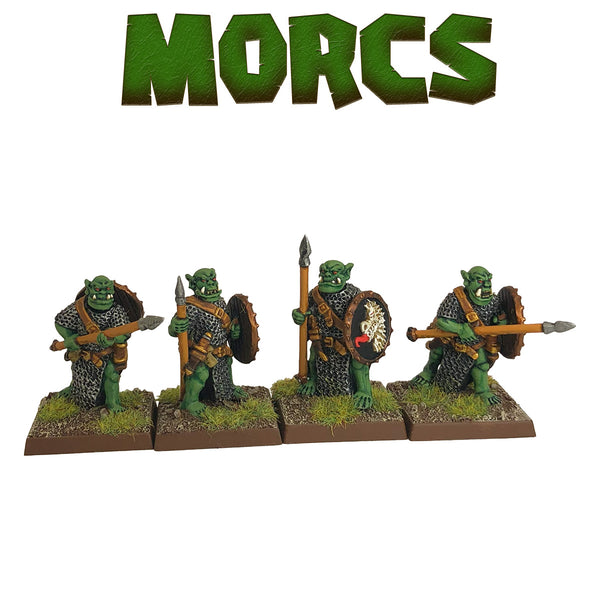 Orc Warriors with Spears, Advancing