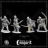 Valkyrie with bows for Footsore Miniatures 'Conquest' Vikings.