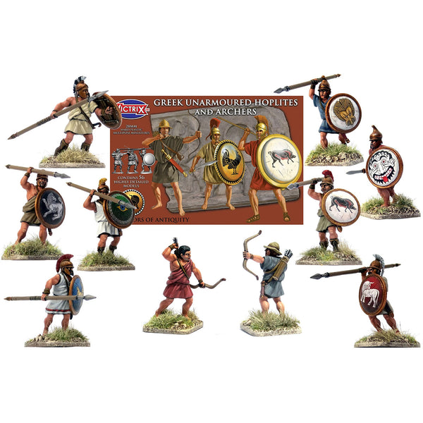 Greek Unarmoured Hoplites and Archers