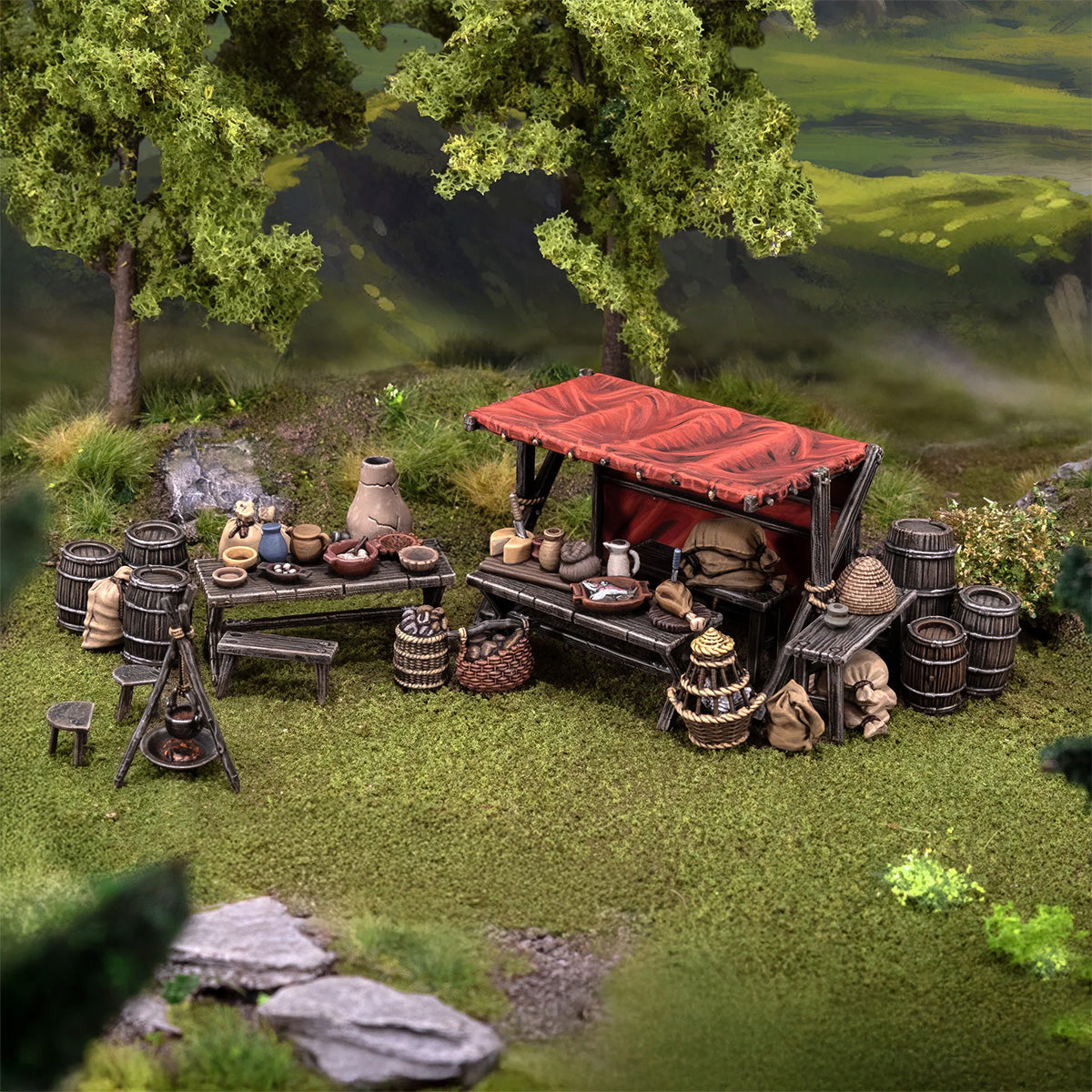 Market Stall - Medieval & Dark Ages