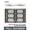 25mm x 50mm Pill Dual Use Bases