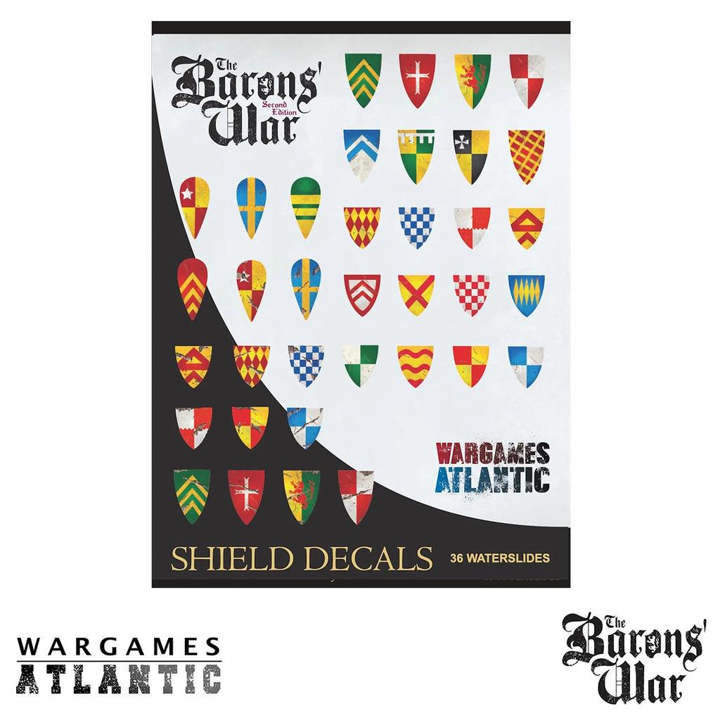 Barons' War Shield Decals (01)
