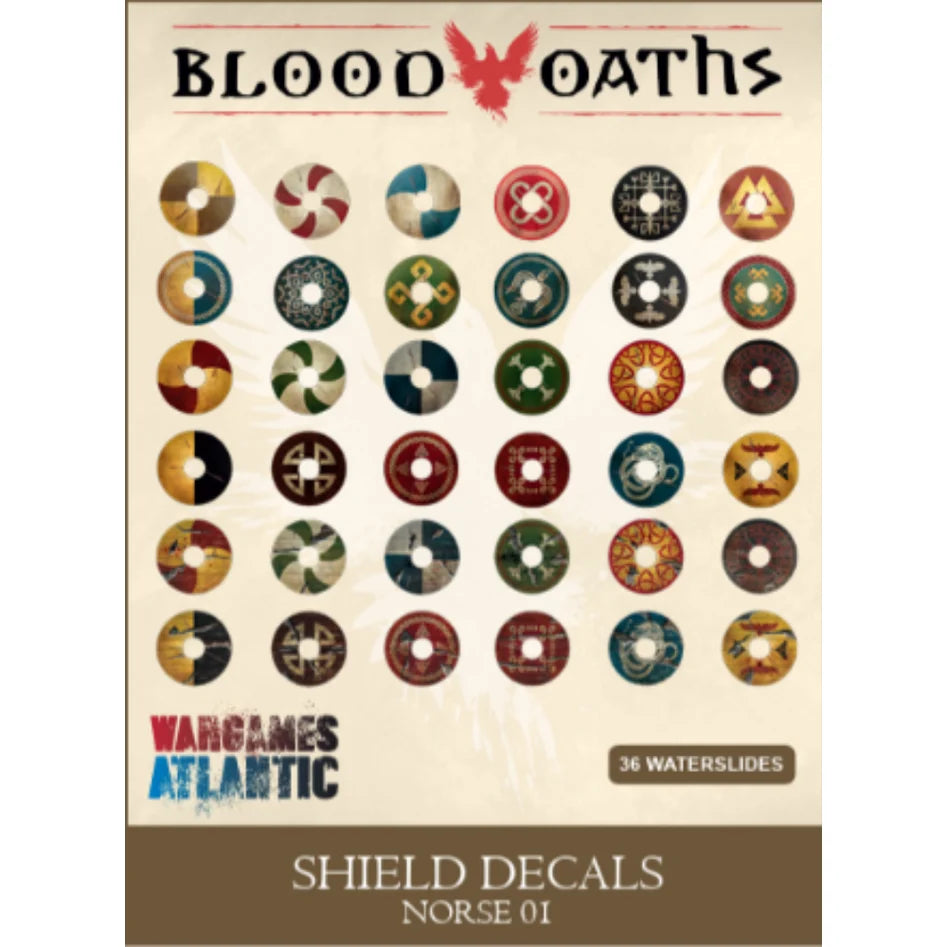 Shield Decals: Norse 01