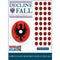 Decal sheet for the Herculiani Seniores, red shield design with black bird over the boss