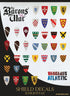 Barons' War Shield Decals (02): Knights 02