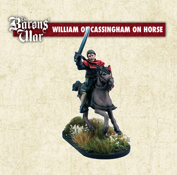 William of Cassingham on Horse
