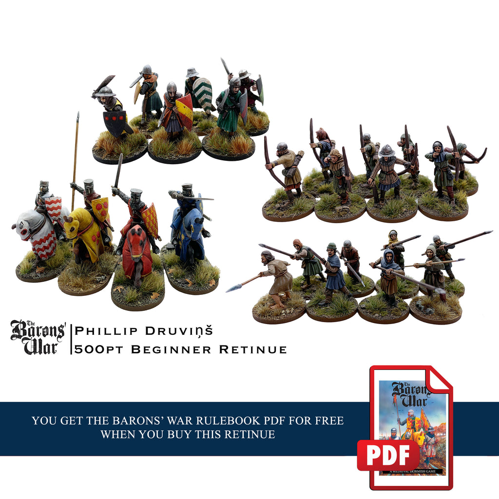 The Barons' War - Beginners 500pt Retinue