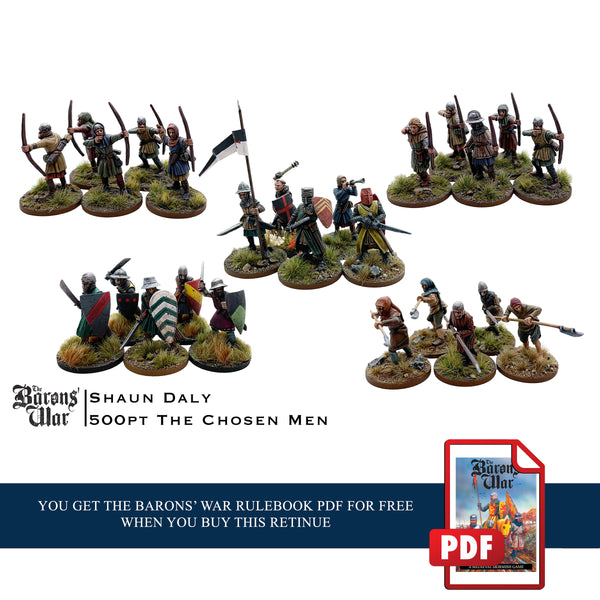 The Barons' War - 500pt 'Chosen Men' Retinue