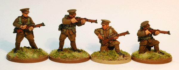 British Infantry Firing