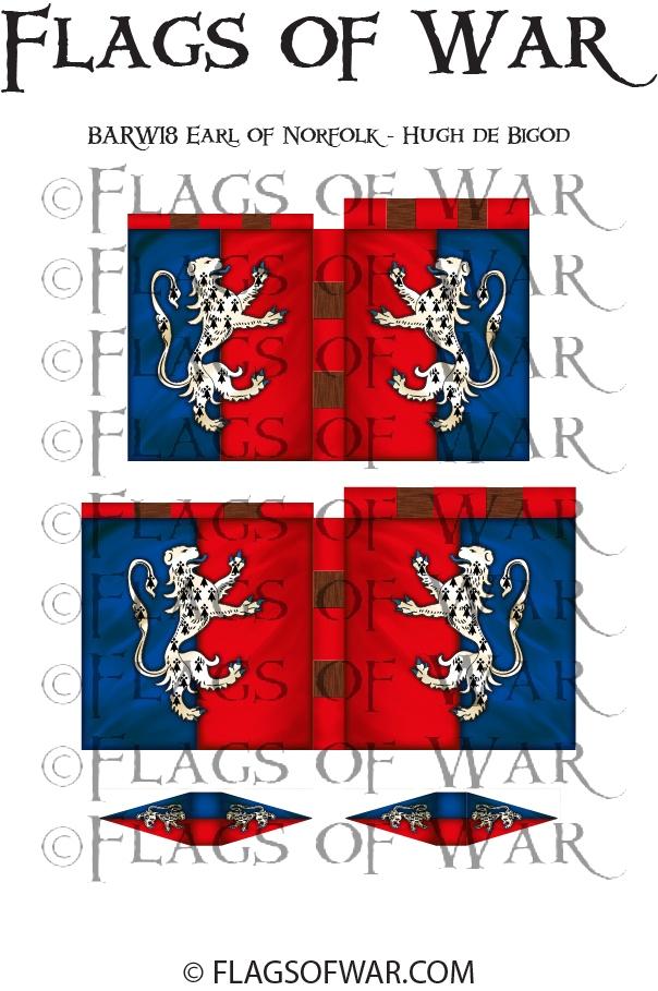 BARW18 Earl of Norfolk - Hugh de Bigod