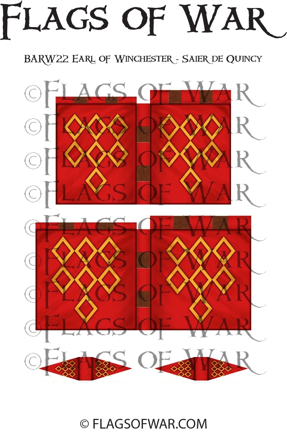 BARW22 Earl of Winchester - Saier de Quincy