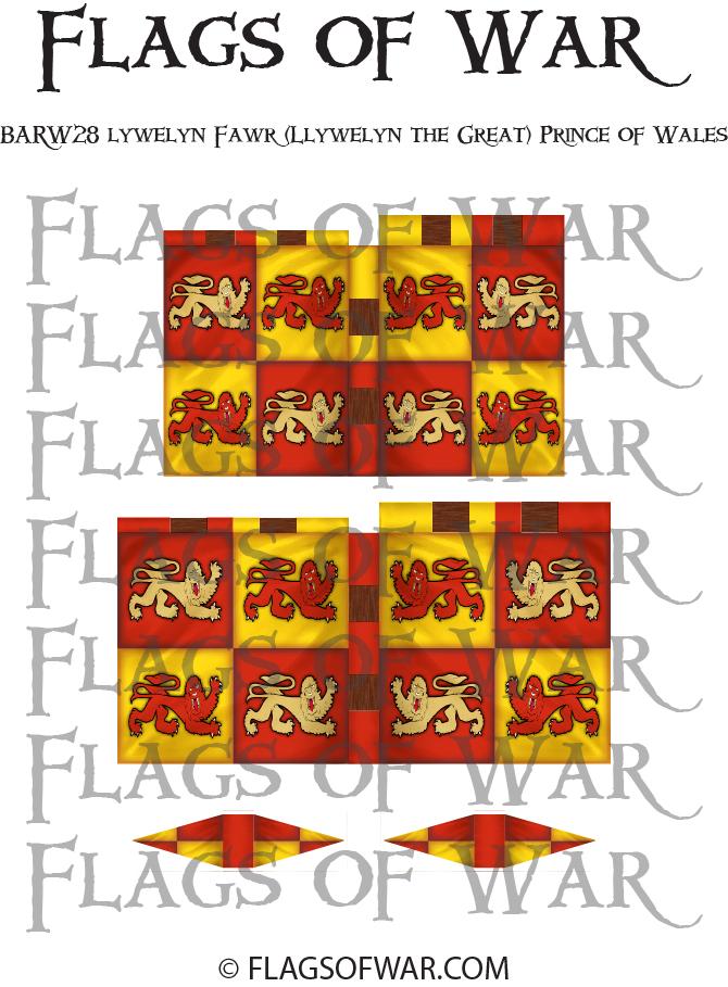 BARW28 Lywelyn Fawr (Llywelyn the Great) Prince of Wales