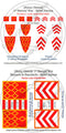 Saer de Quincy & Thomas, Comte de Perche, Banners + Decals