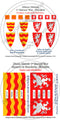 Alan, Lord Bassett & Falkes de Breauté, Banners + Decals
