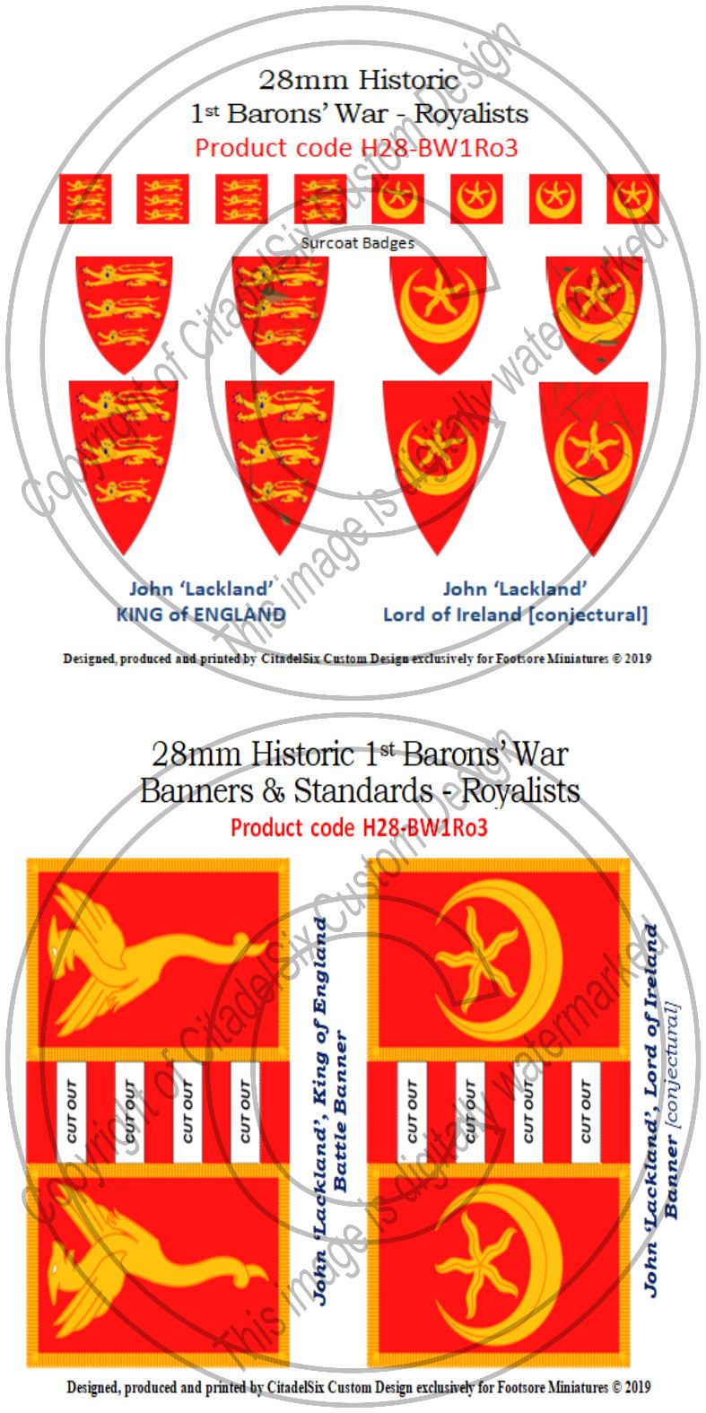 John Lackland, KING of ENGLAND & Lord of Ireland