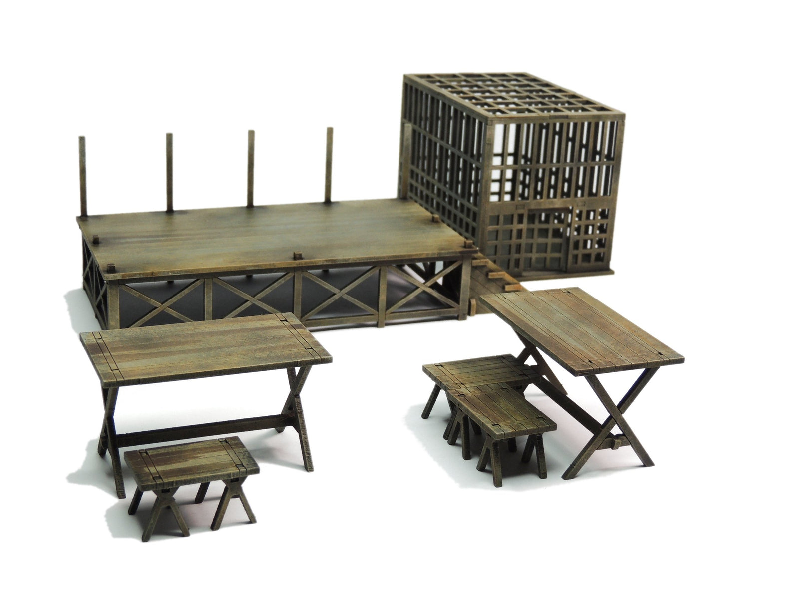 Slave Market Set - Platform and cage only