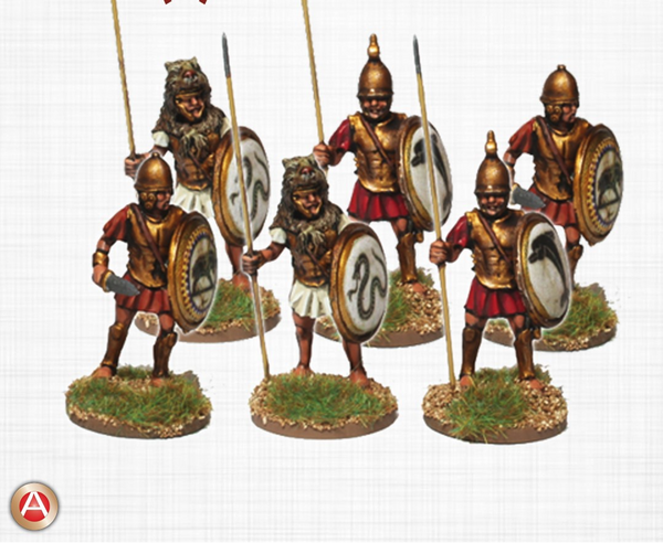 Etruscan Class I Warriors in Plate