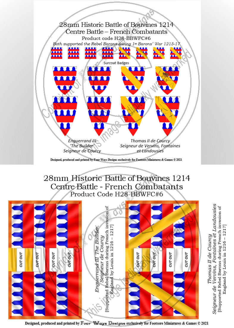 Enguerrand III & Thomas II du Courcy