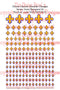 Heraldic devices - Azure, Semy-de-Lis