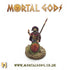 A 32mm round MDF base for the game, Mortal Gods