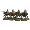 Norman Cavalrymen couched lance arms