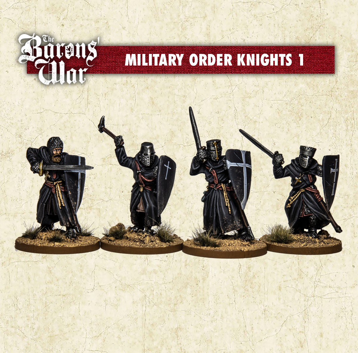 Military Order Knights on foot 1