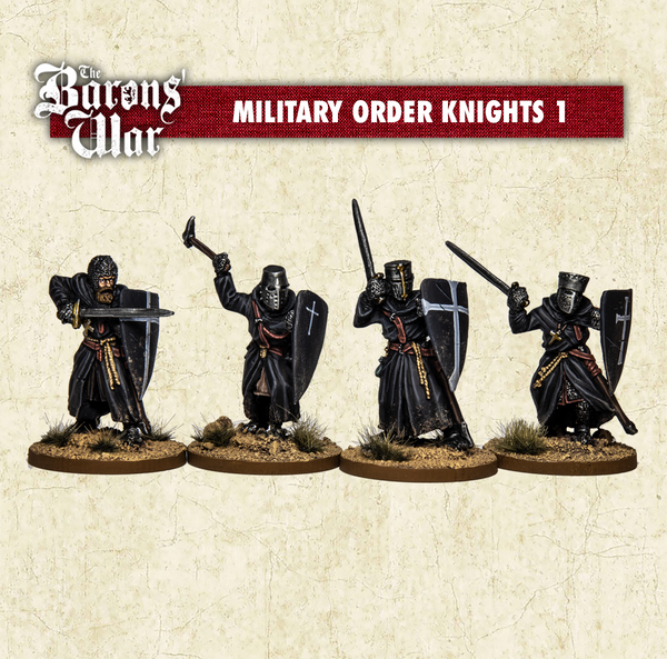 Military Order Knights on foot 1