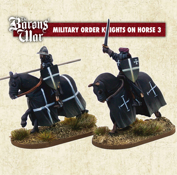 Military Order Knights on horse 3