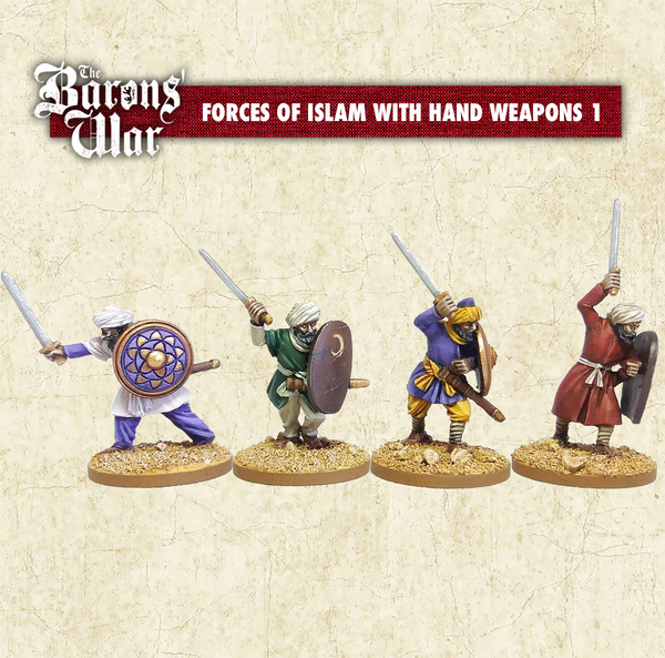 Forces of Islam with hand weapons 1