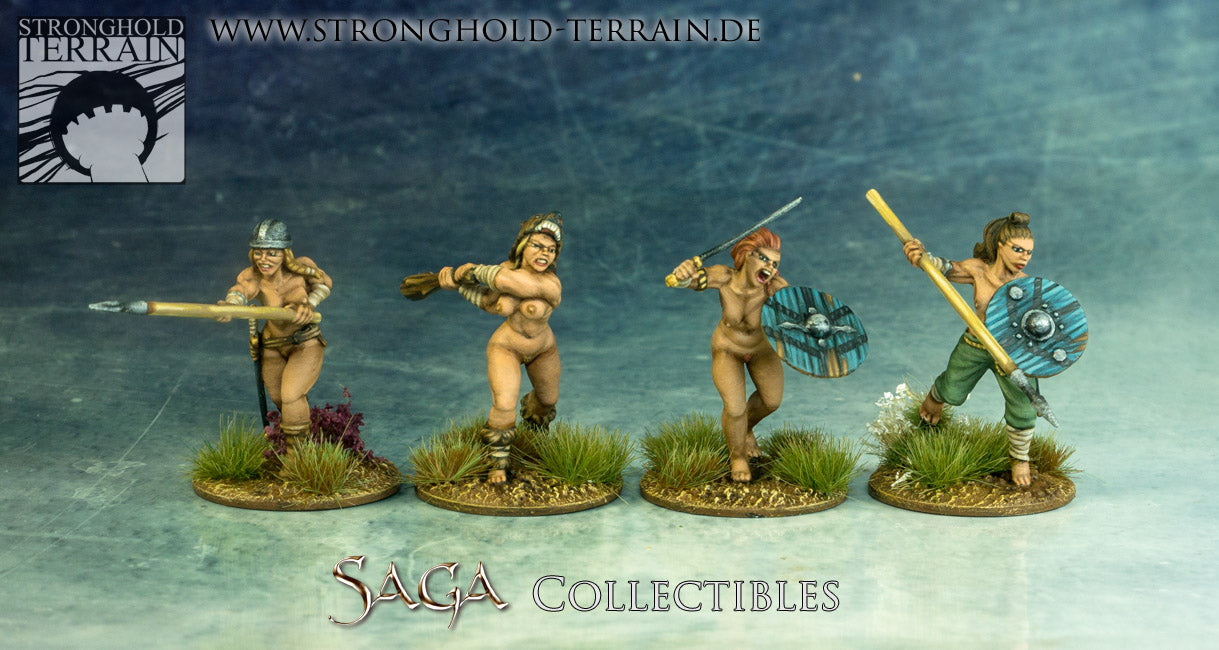 GB AOM SSM03 Shieldmaiden Berserkers (C) - BADGER GAMES