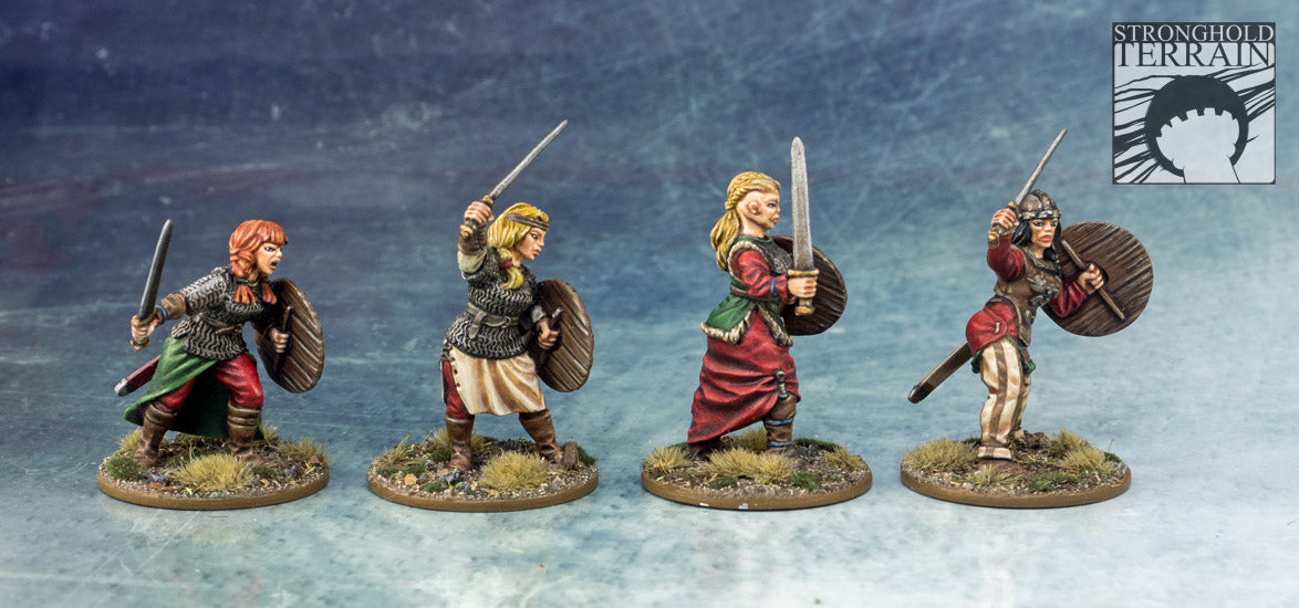 SAGA Age of Vikings Starter Set - Metal Shieldmaidens DEAL