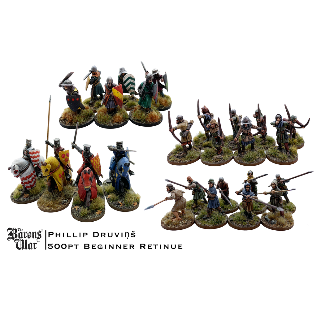 The Barons' War - Beginners 500pt Retinue
