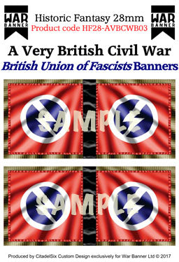 British Union of Fascists Banners