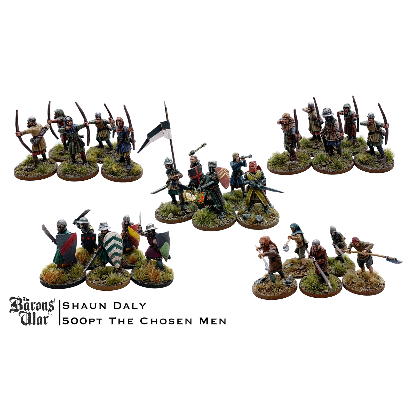 The Barons' War - 500pt 'Chosen Men' Retinue