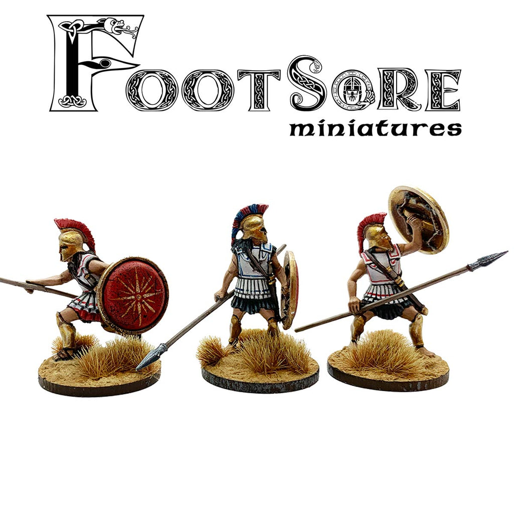 Hoplites in Linothorax – Footsore Miniatures & Games Limited