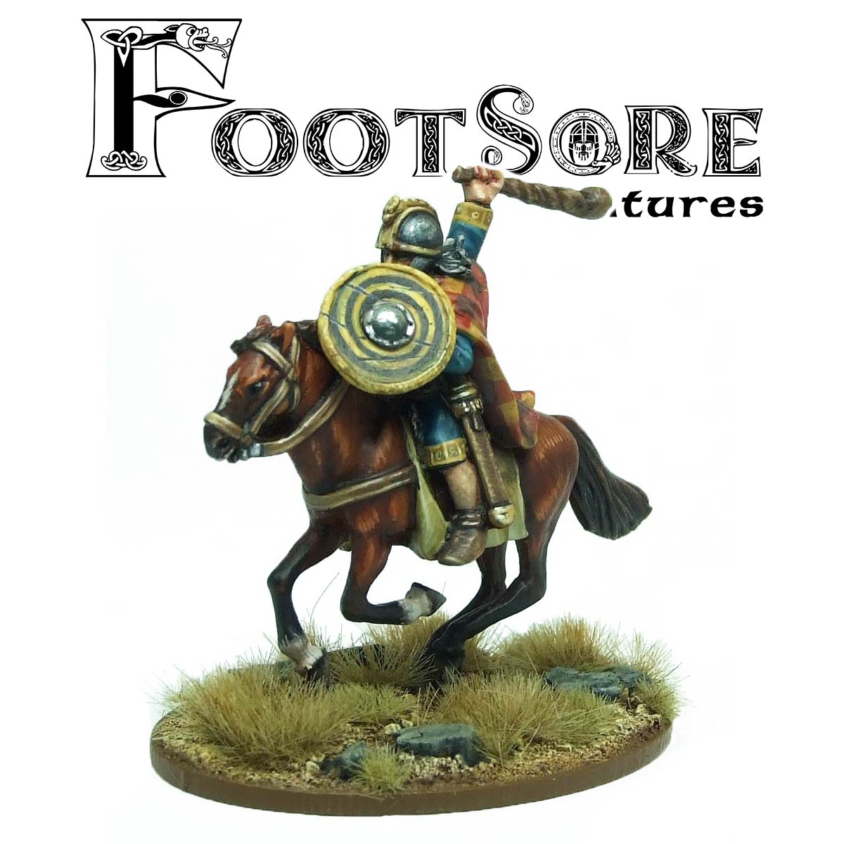 Mounted Irish Warlord