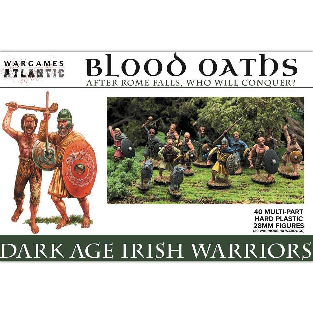 Dark Age Irish Warriors – Footsore Miniatures & Games Limited