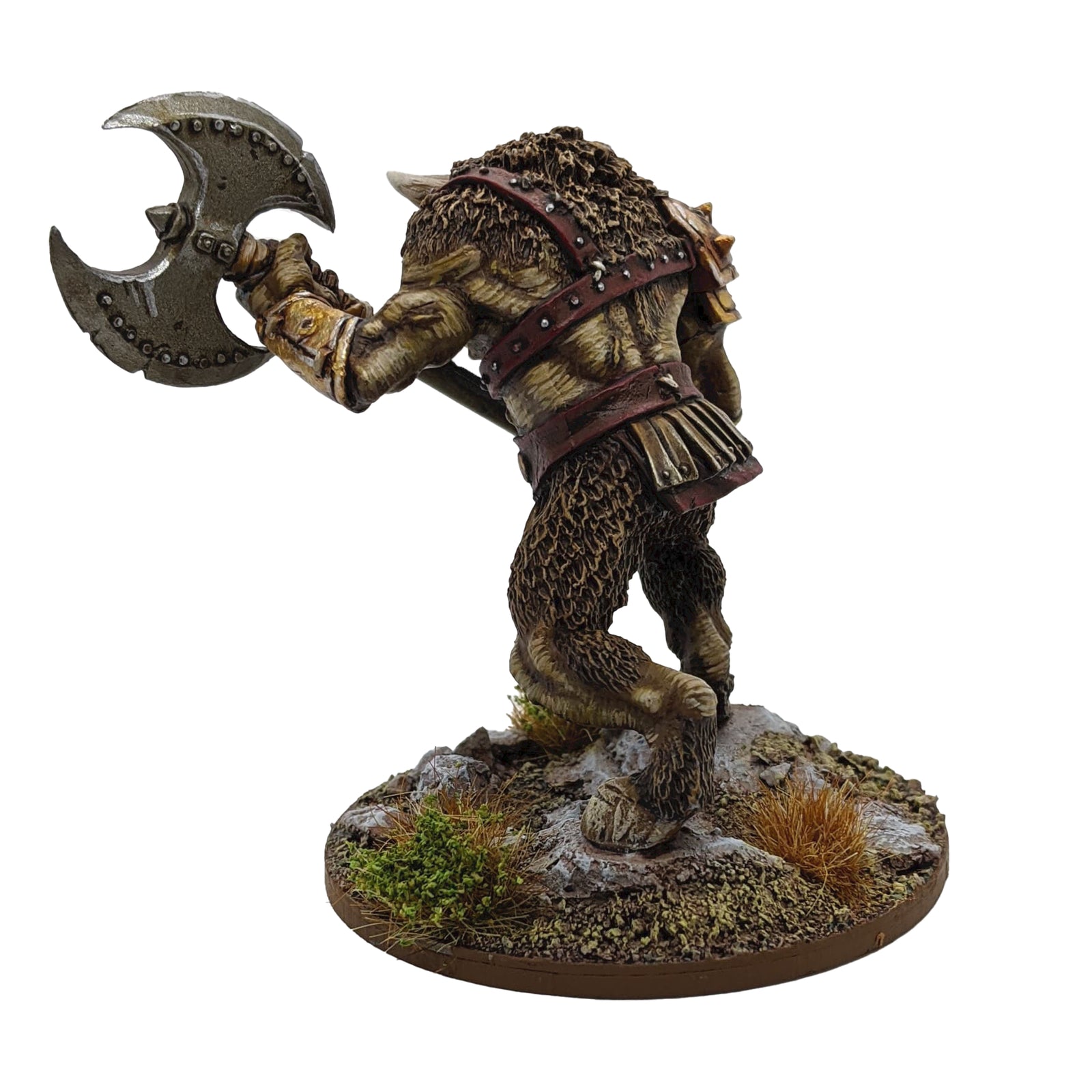 Minotaur, with 2-headed axe