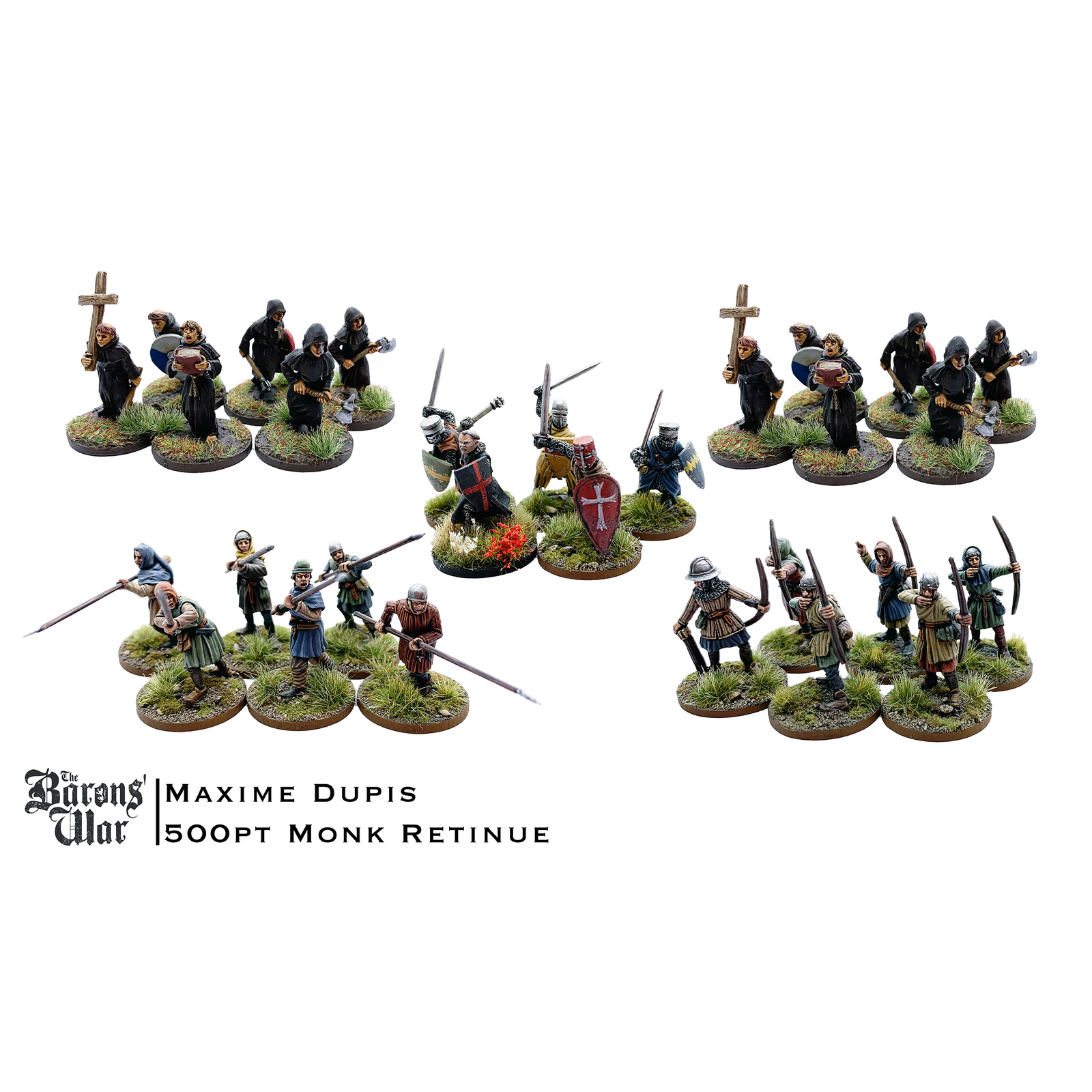 The Barons' War - 500pt 'Monks' Retinue