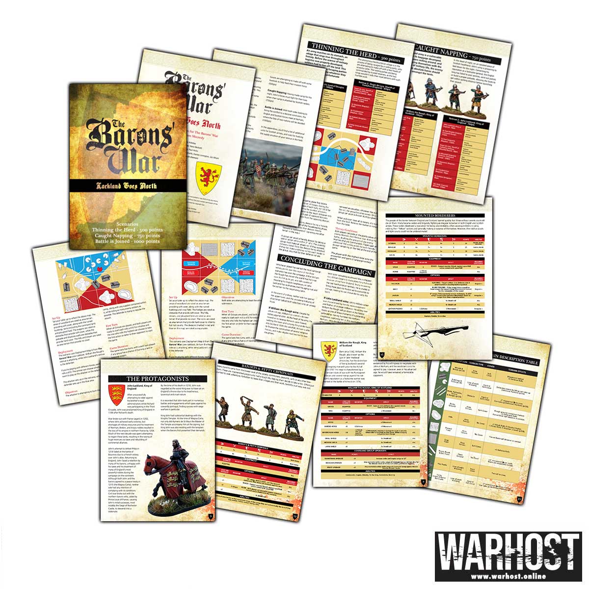Lackland Goes North - Character Set