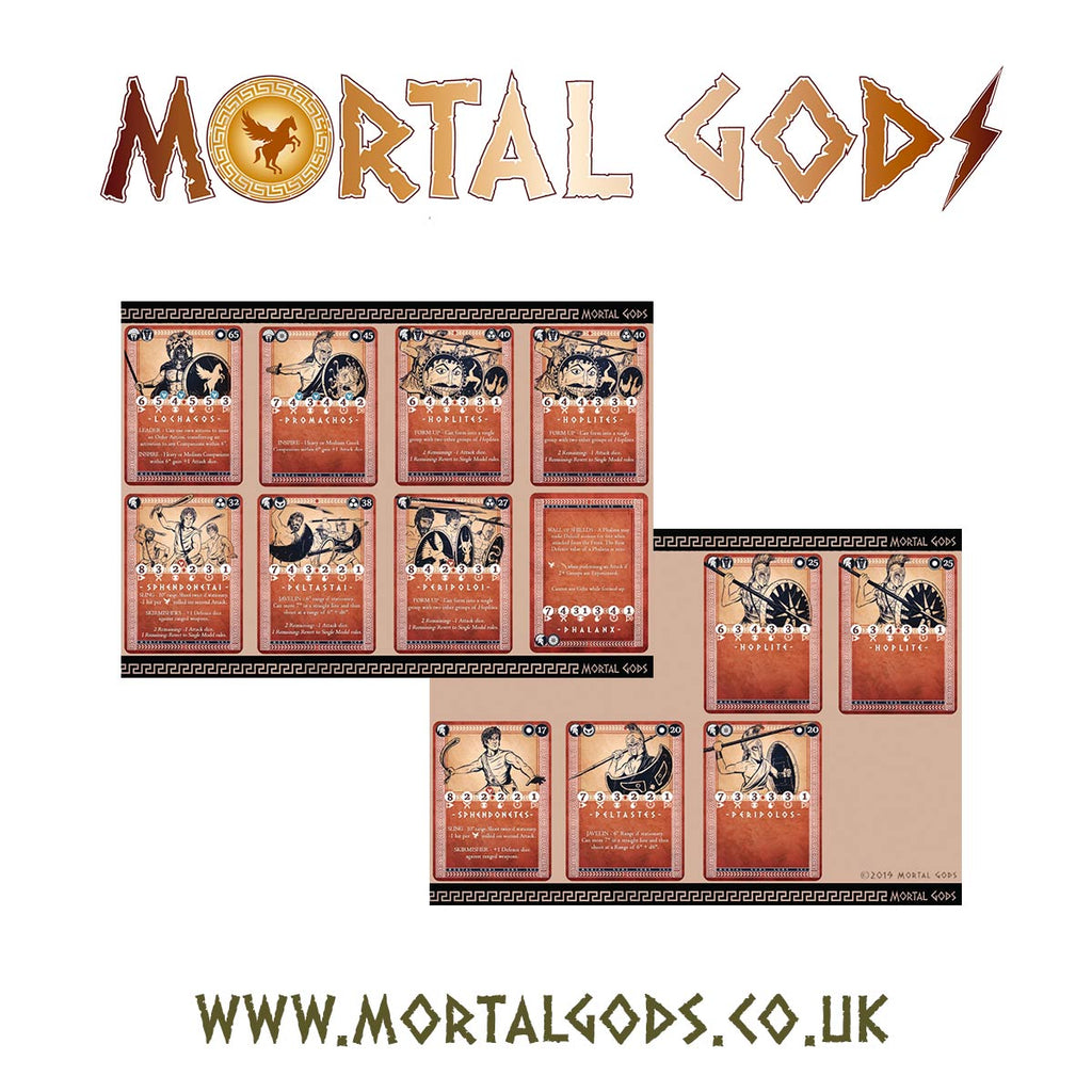 Digital Mortal Gods Rulebook PDF – Footsore Miniatures & Games Limited